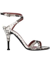 Premiata - Python Print Leder Sandaletten Mit Absatz - Lyst