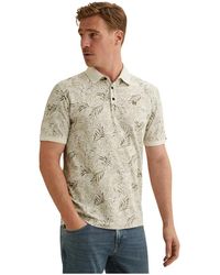 Vanguard - Piqué Polo Met Korte Mouwen En Stretch - Lyst