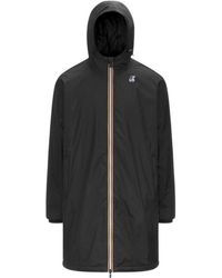 K-Way - Jassen ,Zwart ,Polyester Le Vrai 4.0 Eiffel East - Lyst