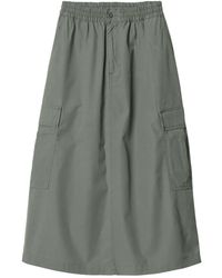 Carhartt - Gonna cargo a-line in park (rinsed) - Lyst