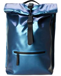 Rains - Wasserdichter rolltop rucksack mit laptopfach - Lyst