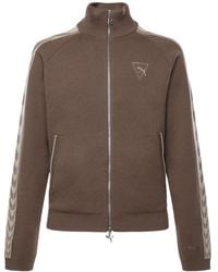 PUMA - Truien & Vesten ,Bruin ,Cardigans - Lyst