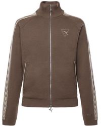 PUMA - Truien & Vesten ,Bruin ,Cardigans - Lyst