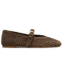Stuart Weitzman - Leora Mary Jane Ballerina - Lyst