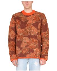 ERL - Round-Neck Knitwear - Lyst