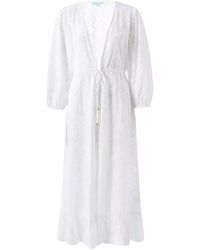 Melissa Odabash - Weiße strandkleid avery maxi - Lyst