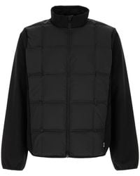 EA7 - Jassen ,Zwart ,Polyester Golf Pro Light Padded Vest - Lyst