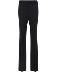 Tom Ford - Washed Cotton Silk Blend Duchesse Tailored Straight Pants - Lyst