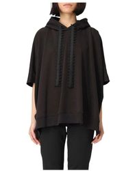 Dondup - Kapuzenpullover Aus Baumwolle Mit Stickerei - Lyst