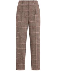 Peserico - Geruite Broek - Lyst