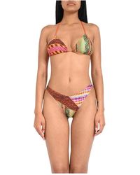 FK - Badmode ,Veelkleurig ,Polyester Fk 26Sw 0200-X11 Triangle Bikini - Lyst