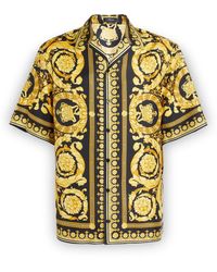 Versace - Short Sleeve Shirts - Lyst