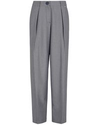 ARMANI EXCHANGE - Tapered Trousers - Lyst