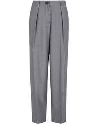 ARMANI EXCHANGE - Tapered Trousers - Lyst