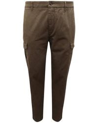 Peserico - Slim-Fit Trousers - Lyst