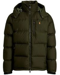 Ralph Lauren - El Cap Water Resistant Duck Down Detachable Hood Short Puffer Jacket - Lyst