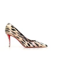 Christian Louboutin - Leopardenmuster High Heels - Lyst