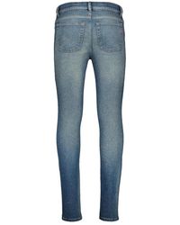 DIESEL Skinny Coated Jeans in Black for Men | Lyst