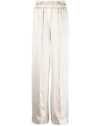 Brunello Cucinelli - Wide Trousers - Lyst