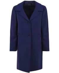 Aspesi - Jassen ,Blauw ,Blauwe Jas Model 0760 2213/10 - Lyst