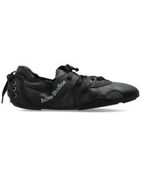 Acne Studios - Schnürschuhe Aus Leder - Lyst