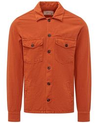 Bl'ker - Jassen ,Oranje ,Camicia Over Ml Acadia - Lyst