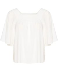 Inwear - Lockere silhouette weiße top bluse - Lyst