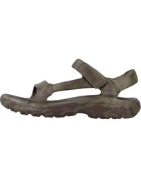 Teva - Schoenen ,Groen ,Hurricane Drift Platte Sandalen - Lyst