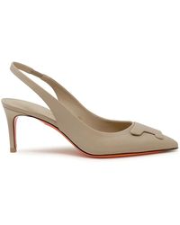 Santoni - Leather Pumps - Lyst