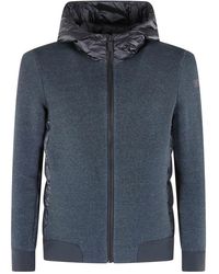 Rrd - Jassen ,Grijs ,Katoen Ha Duck Hood Zip Soft Jkt - Lyst