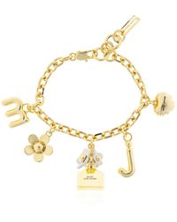 Marc Jacobs - Accessoires ,Geel ,Armband Met Bedels - Lyst