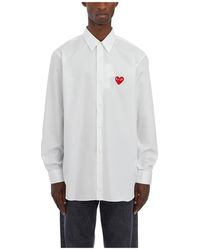 COMME DES GARÇONS PLAY - Casual Shirts - Lyst