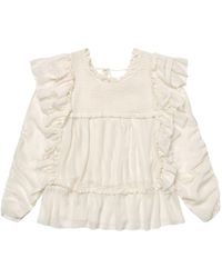 Munthe - Feminine Bluse Mit Eleganten Details - Lyst
