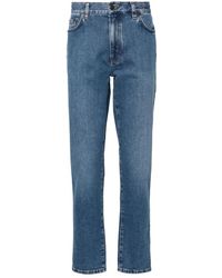 Zegna - Slim fit jeans in cotone elastan - Lyst