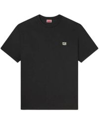 KENZO - Tops ,Zwart ,Katoen Wild Tiger Classic T-Shirt - Lyst