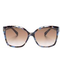 Michael Kors - Malia sonnenbrille - pearld blue/ shaded - Lyst
