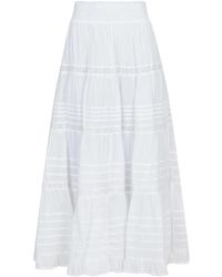Neo Noir - Midi Skirts - Lyst