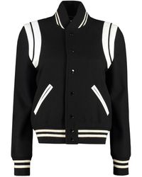 Saint Laurent - Coats - Lyst