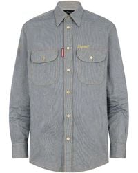 DSquared² - Denim Shirt - Lyst