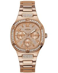 Guess - Armbanduhr 40 mm armband edelstahl gw0558l3 - Lyst