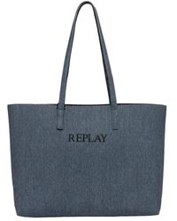 Replay - Bags > tote bags - Lyst