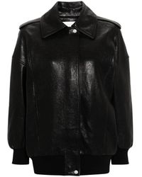 McQueen - Klassiek Kraag Leren Jas - Lyst