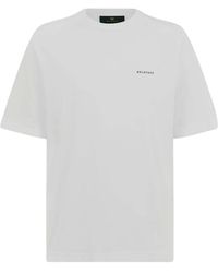 Belstaff - Tops ,Wit ,Katoen Alloy T-Shirt - Lyst