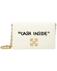 Off-White c/o Virgil Abloh - Leder Schultertasche - Lyst
