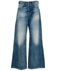 DIESEL - Wide Jeans - Lyst