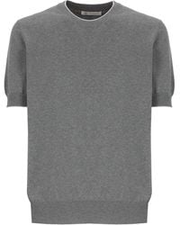 Brunello Cucinelli - Round-Neck Knitwear - Lyst