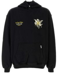 Represent - Hoodies & Sweatvesten ,Zwart ,Katoen Legacy Cherubs Hoodie - Lyst