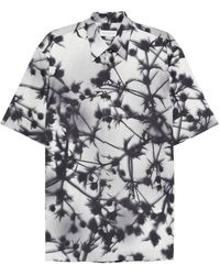Dries Van Noten - Floral Short Sleeve Shirt - Lyst