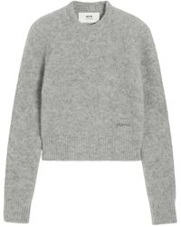 Ami Paris - Round-Neck Knitwear - Lyst