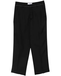 Costumein - Broeken ,Zwart ,Wol Dallas Straight Broeken - Lyst